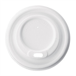 Fiesta Compostable Bagasse Coffee Cup Lids 225ml / 8oz (1000 Pack)