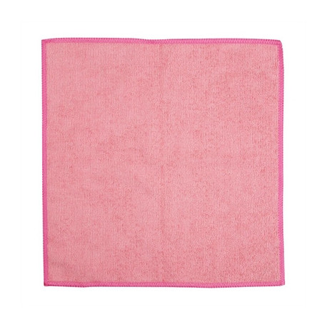 Jantex Microfibre Cloths Pink (5 Pack)