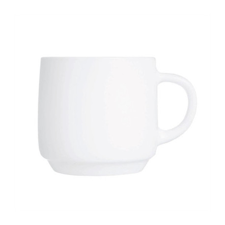 Arcoroc Intensity White Baril Cups 90ml (24 Pack)