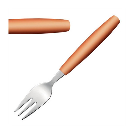 Amefa PIXEL Cake Forks Orange (12 Pack)