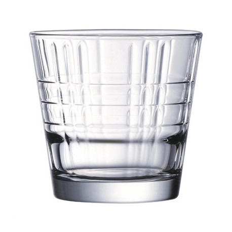 Arcoroc Stack Up Cross Tumblers 210ml (24 Pack)