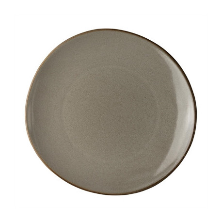 Robert Gordon Potters Collection Pier Organic Plates Brown 235mm (24 Pack)