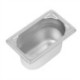 Vogue Heavy Duty Stainless Steel 1/9 Gastronorm Tray 100mm