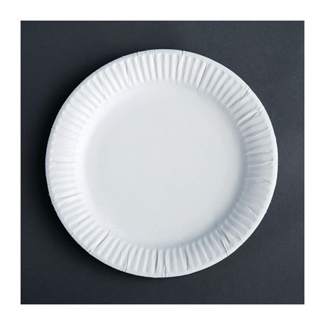 Paper Plates 178mm (1000 Pack)