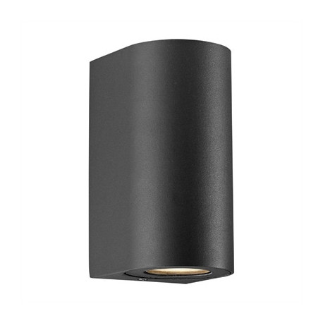 Nordlux Canto Maxi 2 Outdoor Wall Light Seaside Black