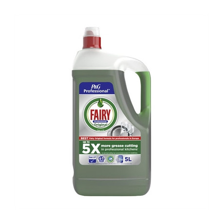 Fairy Professional Washing Up Liquid Original 5Ltr (2 Pack)