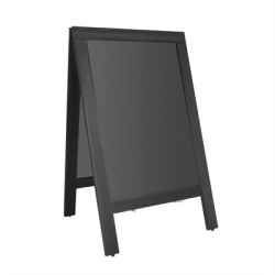 Olympia Pavement Board Black Wooden Frame 700x1200mm