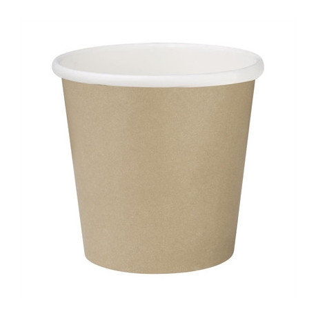 Fiesta Compostable Hot Cups Single Wall Kraft 6oz (1000 Pack)