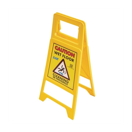 SYR Safe Guard Non-Tip Wet Floor Safety Sign