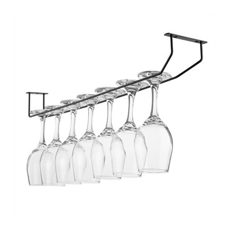 Olympia Wine Glass Rack Black 610mm