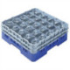 Cambro Camrack Blue 20 Compartments Max Glass Height 156mm