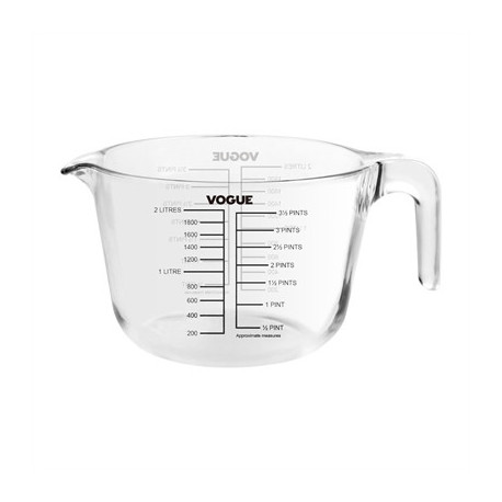 Vogue Glass Measuring Jug 2375ml