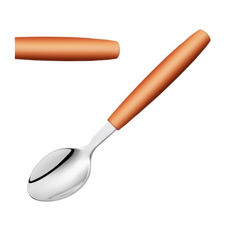 Amefa PIXEL Dessert Spoons Orange (12 Pack)