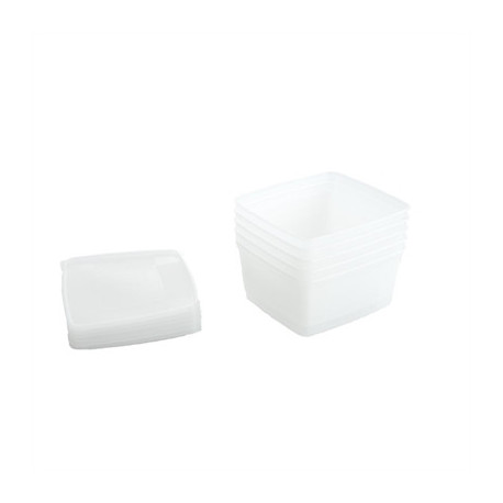 Matfer Bourgeat Soft Modulus Flexible Food Storage Container Box 2Ltr (6 Pack)