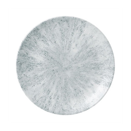 Churchill Stone Evolve Coupe Plates Pearl Grey 260mm (12 Pack)