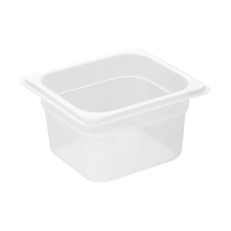 Nisbets Essentials Polypropylene 1/6 Gastronorm Container 100mm