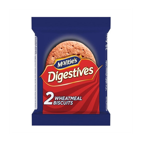 McVitie's Digestives Twin Biscuit Packs (24 x 2 Biscuits)