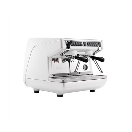 Nuova Simonelli Appia Compact 2 Group Coffee Machine with Autosteam Wand White