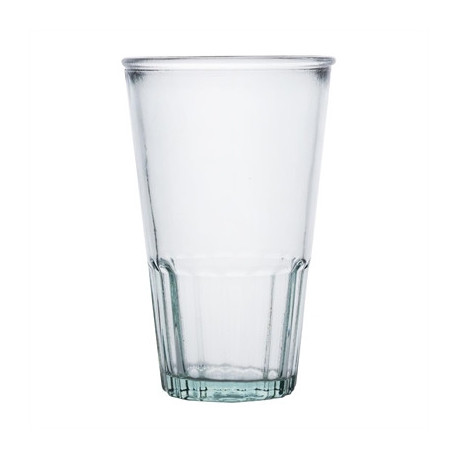 Olympia Recycled Glasses Fluted Hi Ball Tumblers 500ml (6 Pack)