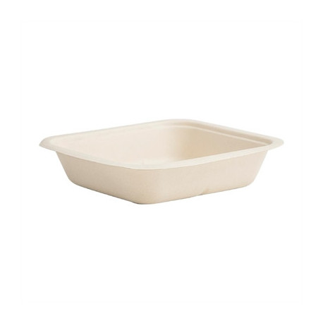 Vegware Gourmet Bagasse Bases Size 4 Natural 650ml (600 Pack)