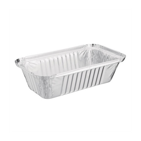 Nisbets Essentials Foil Containers and Lids 660ml (50 Pack)