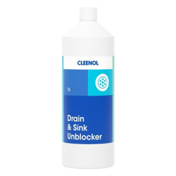 Cleenol Drain & Sink Unblocker 1Ltr (6 Pack)