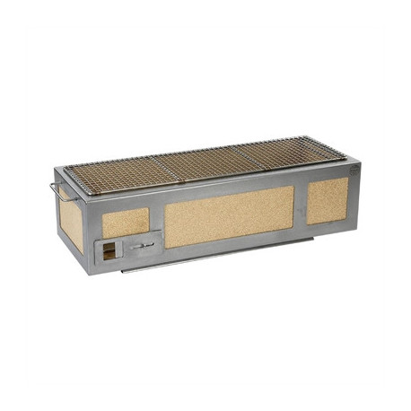 Kasai Long Konro Grill with Stainless Steel Frame SVT-16062