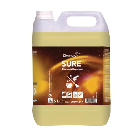 SURE Kitchen Cleaner and Degreaser Concentrate 5Ltr