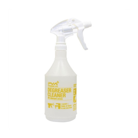 PVA Hygiene Degreaser Trigger Spray Bottle 750ml