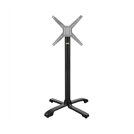 FLAT Auto Adjust SX26 Bar Height Table Base Black FlipTop
