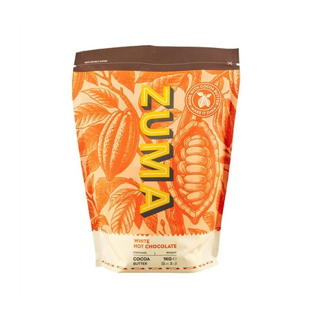 Zuma White Hot Chocolate Powder Pouch 1kg