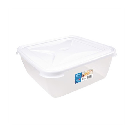 Wham Cuisine Polypropylene Square Food Storage Box Container 10ltr