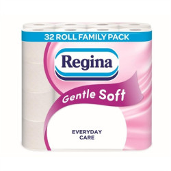 Regina Gentle Soft Toilet Rolls 3Ply (32 Rolls)