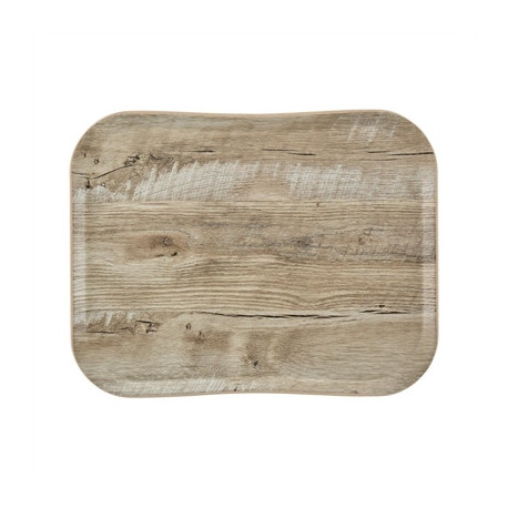 Cambro Versatray Century Non-Slip Light Oak Textured Wood Effect 360x460mm