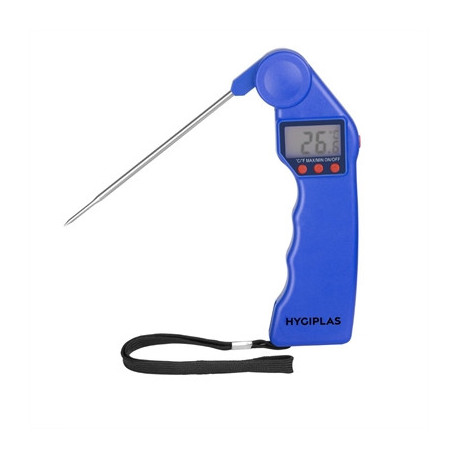Hygiplas Easytemp Colour Coded Blue Thermometer