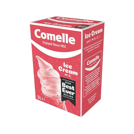 Comelle Vanilla Ice Cream Mix 5Ltr