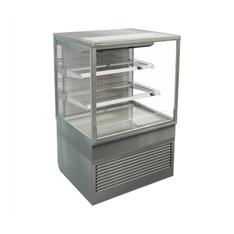 Cossiga Tower BTG Open Front Freestanding Multideck Display Fridge Hinged Rear Door 900mm
