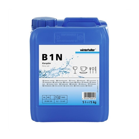 Winterhalter B1N Neutral Rinse Aid 5Ltr