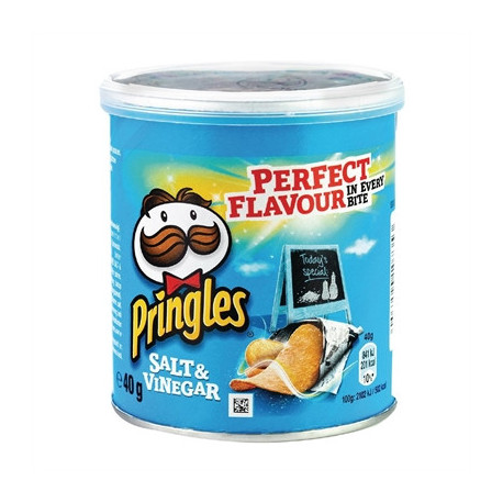 Pringles Salt & Vinegar 40g (12 Pack)