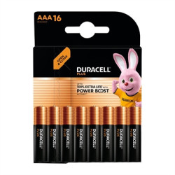 Duracell Plus AAA 1.5V Battery (16 Pack)