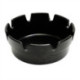 Beaumont Black Bakelite Crown Style Ashtray 101mm (10 Pack)