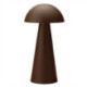 Utopia Grenada LED Cordless Table Lamps Cocoa 225mm (6 Pack)