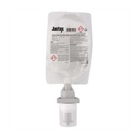 Jantex Foam Anti-Bacterial Hand Soap Refill Pouch 500ml