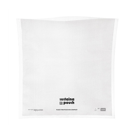 Sous Vide 80MU Compostable Vacuum Pouches 250x250mm (200 Pack)