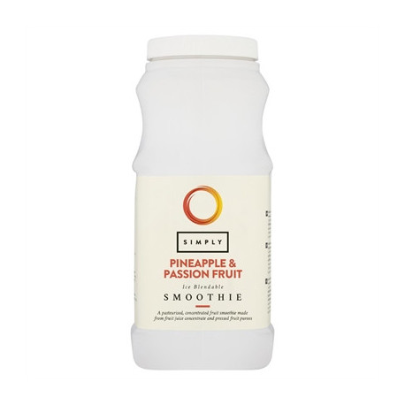 Simply Pineapple & Passionfruit Smoothie 1Ltr