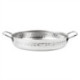 Olympia Table Presentation Handled Dish Stainless Steel Hammered 180mm
