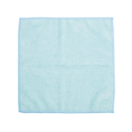 Jantex Microfibre Cloths Blue 400x400mm (5 Pack)