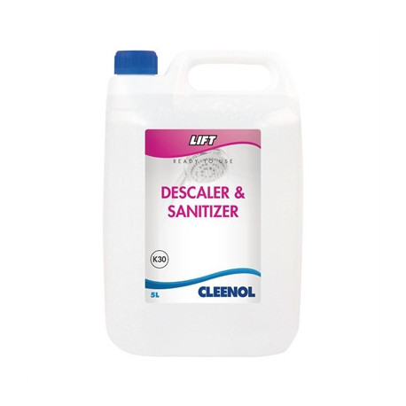Cleenol Lift Descaler and Sanitiser 5Ltr (2 Pack)