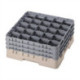 Cambro Camrack Beige 25 Compartments Max Glass Height 196mm