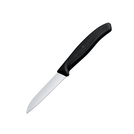 Victorinox Straight Paring Knife Black 8cm